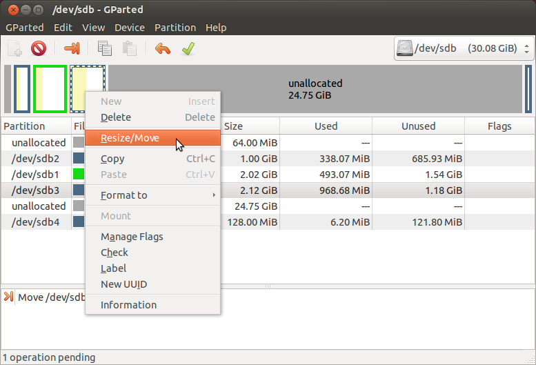 [HOWTO] Resize Android FAT32 partition (/mnt/sdcard) ODROID